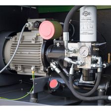 Винтовой маслозаполненный компрессор Atmos ALBERT E140-KR-10 (бар) 380 В