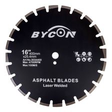 Алмазный сегментный диск BYCON LASER ASPHALT d 400x25,4 - фото 1