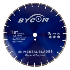 Универсальный алмазный диск BYCON LASER UNI d 400x25,4 (3000400) - фото 1