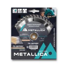 Пильный диск METALLICA Optima 235 мм твердый сплав 52 зуба