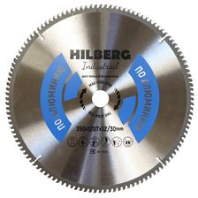 Диск для реза алюминияHilberg Industrial 350х120Тх32/30 мм