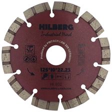 Диск алмазный Hilberg Industrial Hard Laser 125x10x22,2 мм