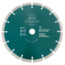 Алмазный сегментный круг (бетон) KEOS Standart 230x22,23 мм (лазерная сварка)