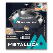 Диск пильный тв. сплав. METALLICA Optima 315x30 мм, 24 зуба, Т=3,2 мм по дереву продольный