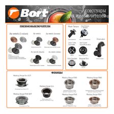 Фланец в мойку BORT Washing flange FS40 - фото 3