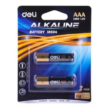 Батарейки DELI E18504 AAA LR03 1.5V (2 шт) - фото 2