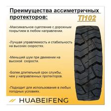 Шина суперэластик 18X7-8 HUABEIFENG TL102 FAST FIT - фото 4