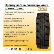 Шина суперэластик 8.15-15/28X9-15 HUABEIFENG TL103 - фото 3