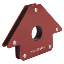 Сварочный магнит WIEDERKRAFT 45, 90, 135 градусов, усилие 50Lbs WDK-65650 - фото 1