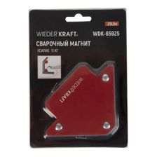 Сварочный магнит WIEDERKRAFT 45, 90, 135 градусов, усилие 25Lbs WDK-65925 - фото 5