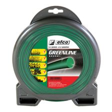 Леска EFCO Greenline 2,0 мм, круглая, 15 м, миниблистер