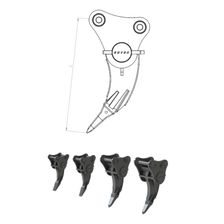 Зуб-рыхлитель EXTEN ReX3 (схема)