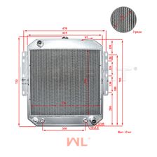 Радиатор WL HC CPCD80-100 (6BG1) (80DH-332000(Aluminum))
