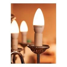 Лампа светодиодная GRISARD ELECTRIC GRE-002-0048 10 шт свеча