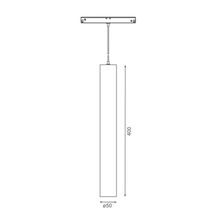 Трековый подвесной светильник Sundex 10Вт CRI90 4000К гр. 24° IP20 NO DIM 48B белый точечный