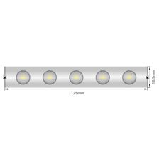 Лента светодиодная Wallwasher 2835, 48 LED/м, 18 Вт/м, 24В , IP67, Цвет: Холодный белый 008219