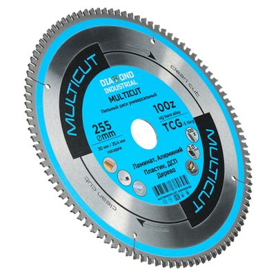 Диск пильный по мультиматериалам 255x30 мм Z=100 TCG MultiCut Diamond Industrial - фото 1