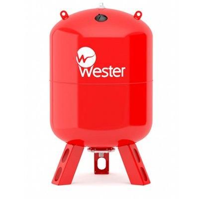Красный расширительный бак Wester WRV 500 (top) - фото 1