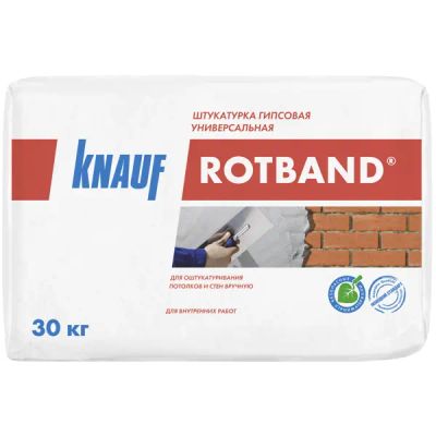 Штукатурка гипсовая Knauf Ротбанд 30 кг - фото 1