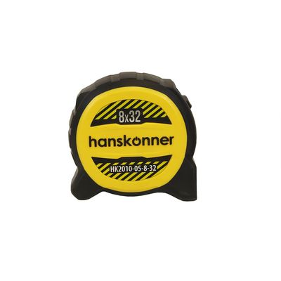 Рулетка 8x32мм, двухсторонняя, нейлон, двойной мощный магнит, Hanskonner - фото 1