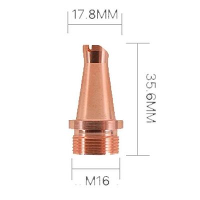 Сопло для лазерной сварки М16  Тип DS-16 с подачей проволоки 1,6 мм - фото 1