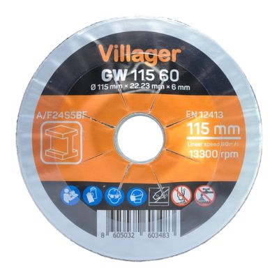 Зачистной диск Villager GW 115 мм (3 шт) - фото 1