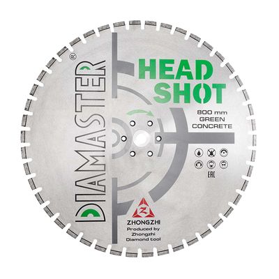 Диск сегментный DIAMASTER LIFE HEAD SHOT д. 800x3,5x60/35 (40x4,6x12)мм|46z/железобетон/wet