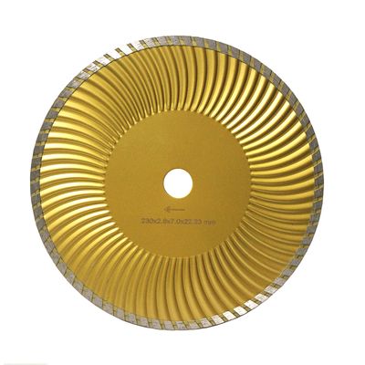 Диск турбо DIAMASTER Wave GOLD д.230x22,2 (2,8x7)мм|универсал/dry