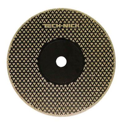 Алмазный диск с гальваническим напылением TECH-NICK FLASH 230x22,2 отрезной/шлифовальный dry