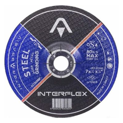 Круг зачистной по металлу INTERFLEX 230x6,0x22 ,23