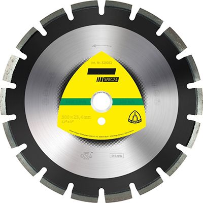 Алмазный диск KLINGSPOR 300x2,8x20/18W/10/S/DT/SUPRA/DT602A