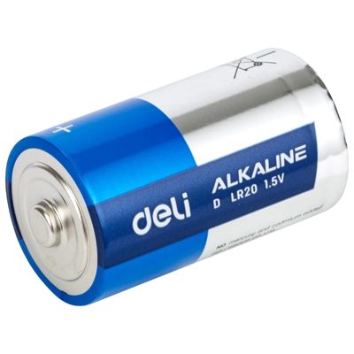 Батарейки DELI E82910 D LR20 1.5V (2 шт) - фото 1