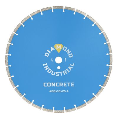 Алмазный диск Diamond Industrial 400x3,6x10x25,4-28 Concrete - фото 1