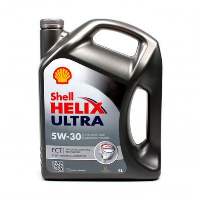 Масло моторное SHELL Helix Ultra ECT 5W30 синт. 4 л. ORIGINAL
