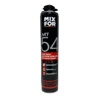 Клей-пена MIXFOR МТ54 для приклеивания теплоизоляции 750 мл - фото 1