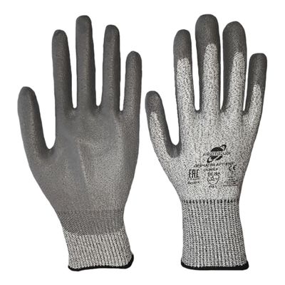 Перчатки трикотажные Arcticus порезостойкие, специальное волокно, серые, 13G, 11 размер, 1 пара, арт. 8565-111 - фото 1