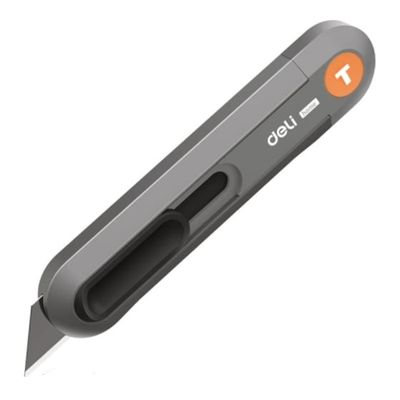 Технический нож home series gray DELI ht4008c 9 мм
