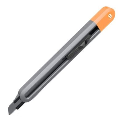 Технический нож home series gray DELI ht4009c 9 мм
