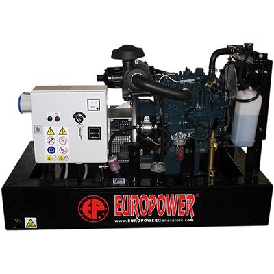 Дизельный генератор EUROPOWER EP 11 DE (двигатель 1500 об/мин)