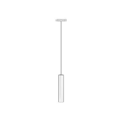 Трековый подвесной светильник 14Вт, CRI90, 4000К, гр. 20°, IP20, DALI, 48B, белый (длина кабеля 1м)