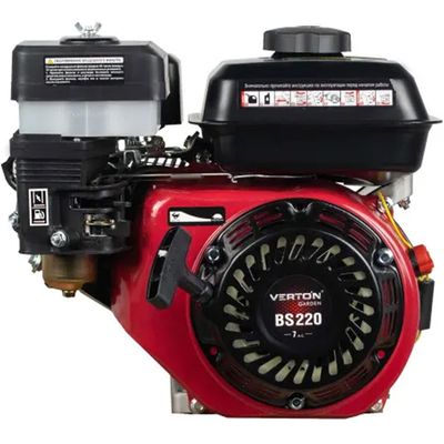 Двигатель VERTON GARDEN BS-220 (212 см3,5.0кВт/7.0л.с,d вала 20мм,V 3.6 л.ручн. зап.) - фото 1