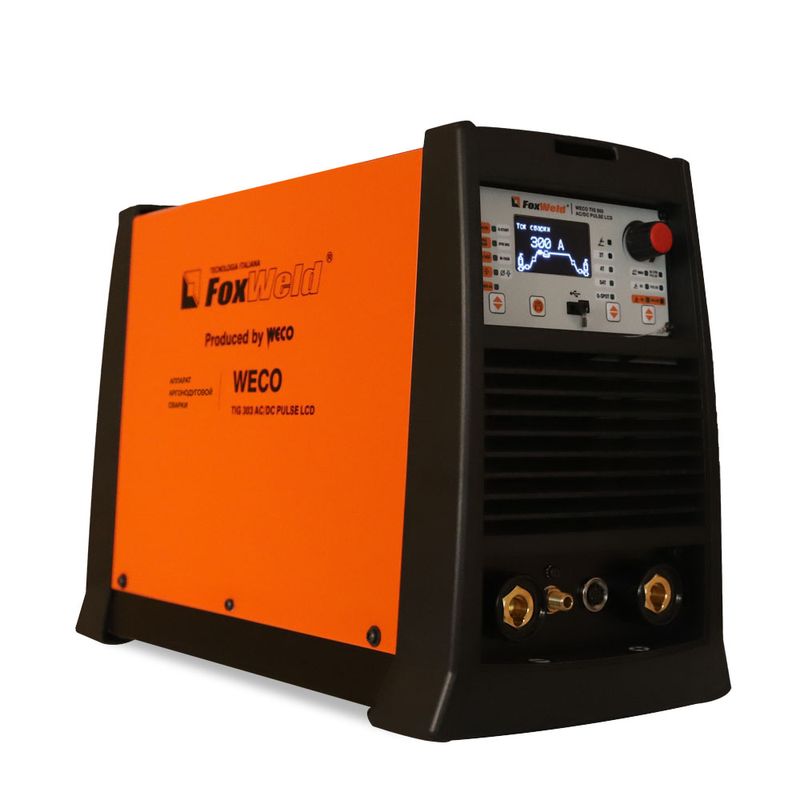 Аппарат аргонодуговой сварки FoxWeld WECO TIG 303 AC/DC PULSE LCD: купить в  Екатеринбурге по цене 642467 руб.