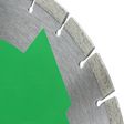 Алмазный сегментный диск Kronger 400x3,5/2,5x12x25,4-28 F4 Stone - фото 3