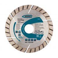 Алмазный диск GROSS 115х22,2 мм (турбо-сегментный сухое резание) 1A1RSS 