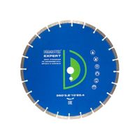 Алмазный диск сегментный Diamaster Expert 350x25,4x3,2x10 мм 24z