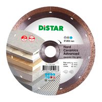 Диск алмазный Distar 1A1R 200x1,3x10x32 Hard ceramics Advanced