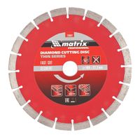 Алмазный диск MATRIX 180х22,2 мм (тонкий сухая резка)