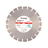 Алмазный диск MATRIX 350х25,4 мм (асфальт) (сухой/мокрый рез PRO)