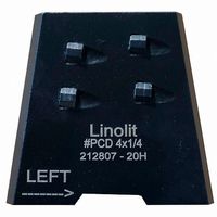 Франкфурт алмазный Linolit #PCD4x1/4 MB_LN LEFT (левый) (Коготь)