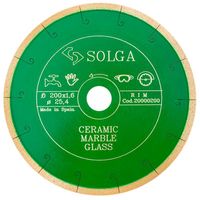 Отрезной алмазный круг Solga Diamant CERAMICS, MARBLE (200 мм)